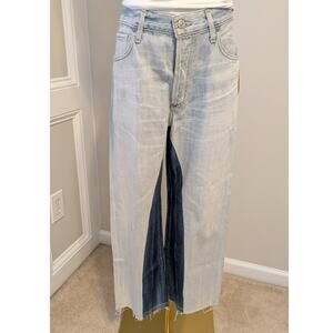 Citizens of Humanity "Cora" Crop Relaxed Shadow Inseam Jeans